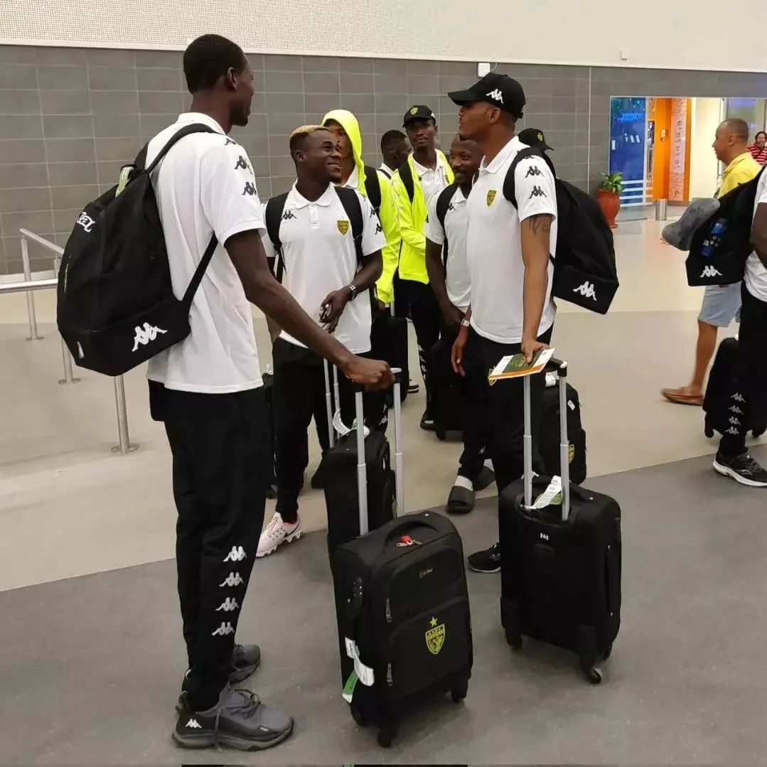 Asec Mimosas arrived to face Simba