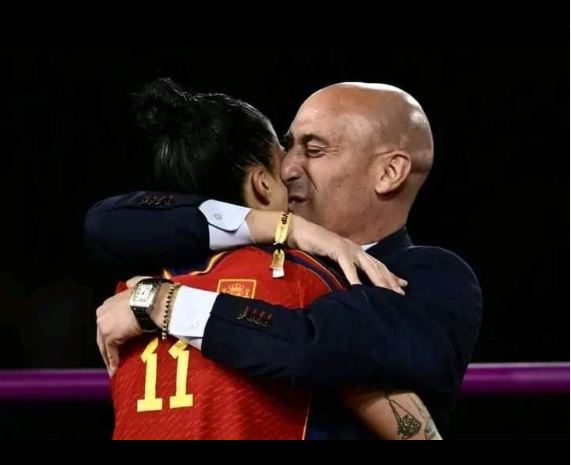 The kiss that cost the Spanish football president