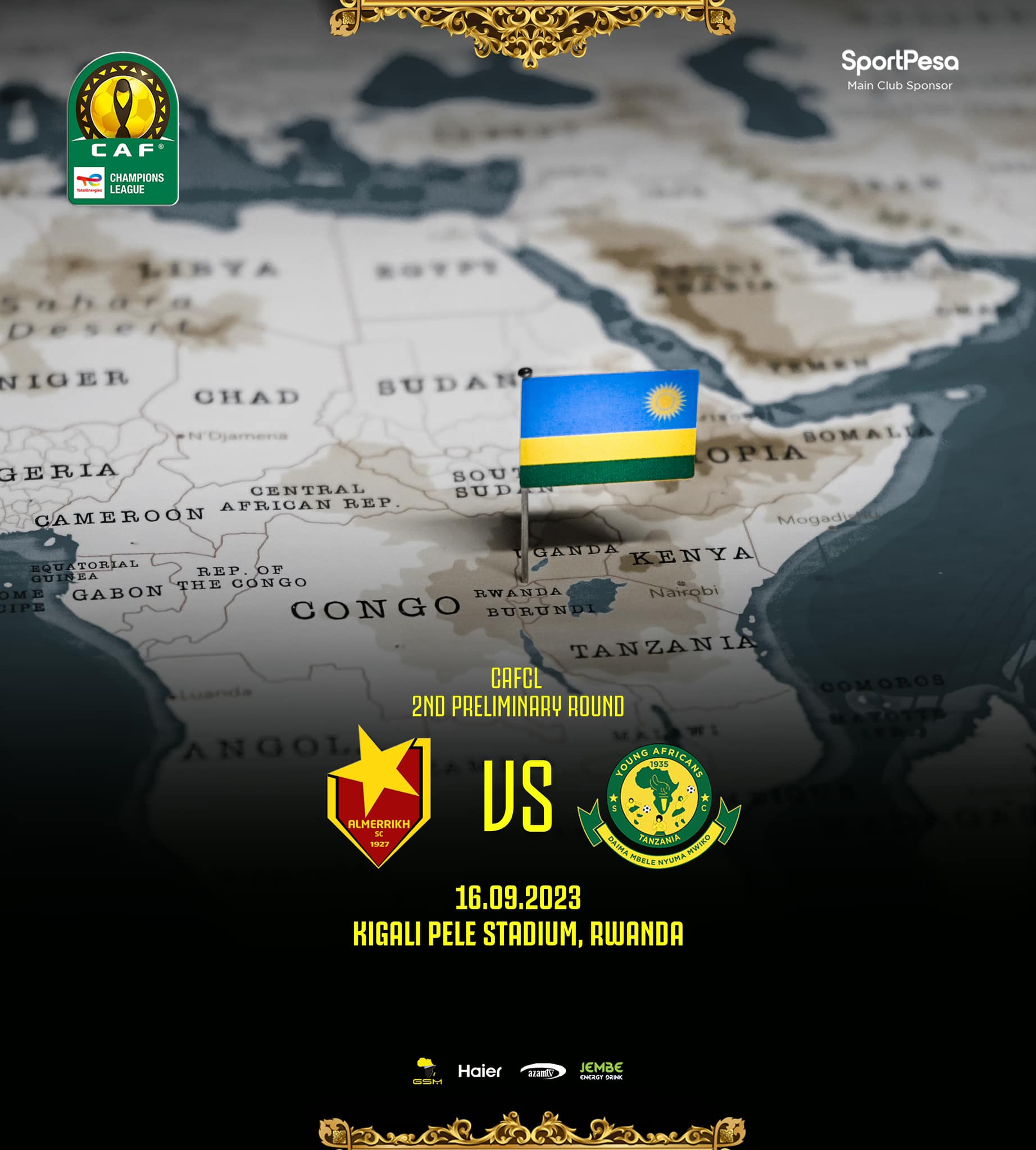 El Merrikh vs Yanga in Rwanda