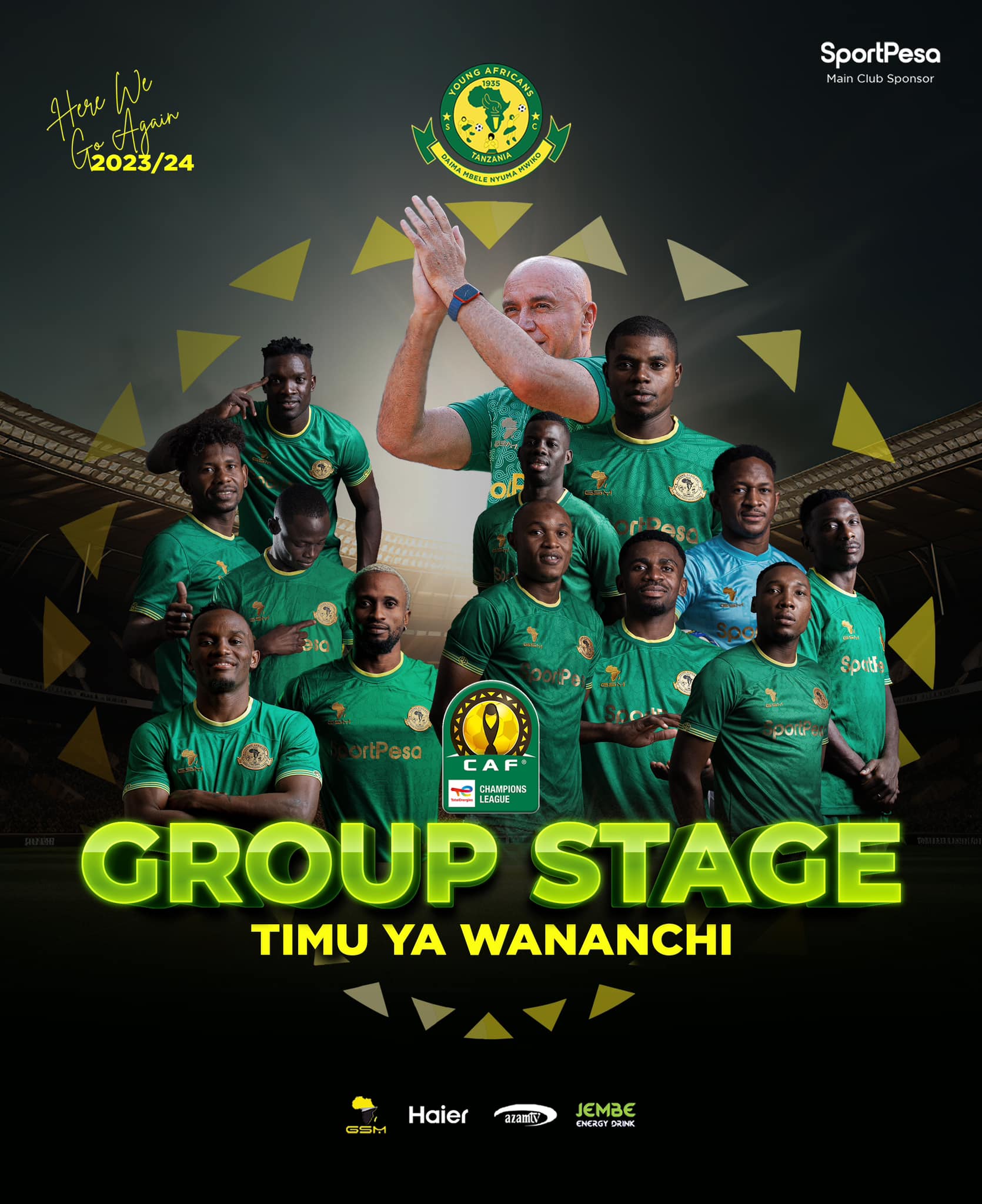 Yanga advance to the group stage CAF CL