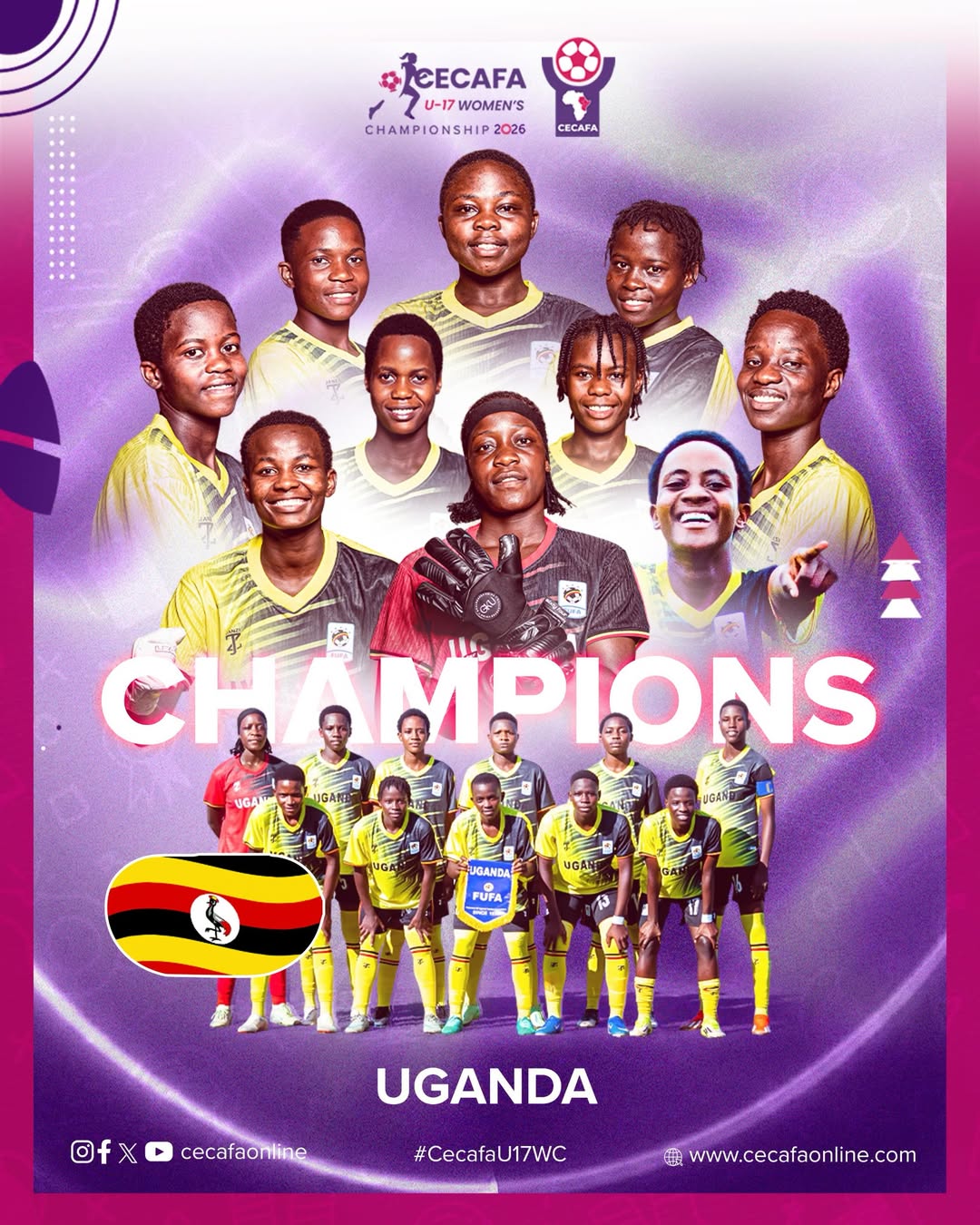 Uganda Are the Cecafa U17 Women Champions 2026