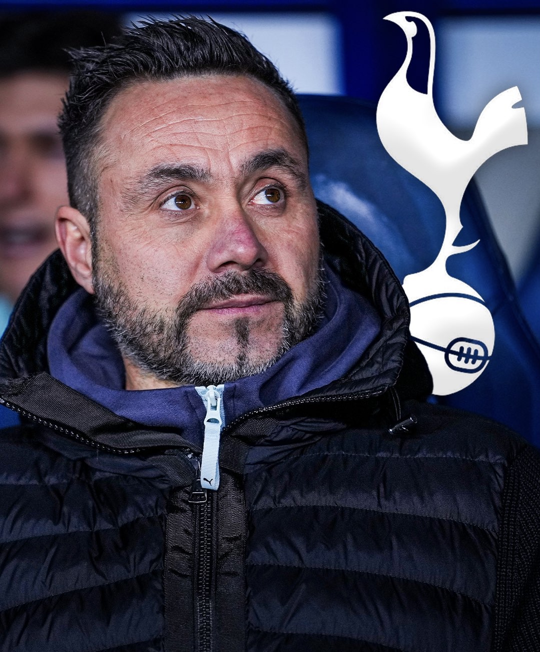 Tottenham begin early talks with coach De Zerbi