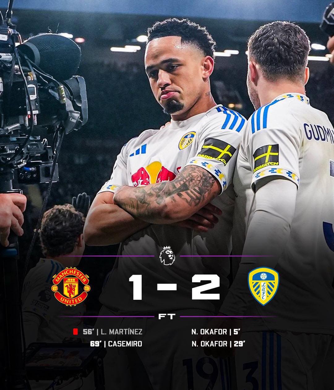 United wakubali kichapo, Leeds wajinasua kushuka