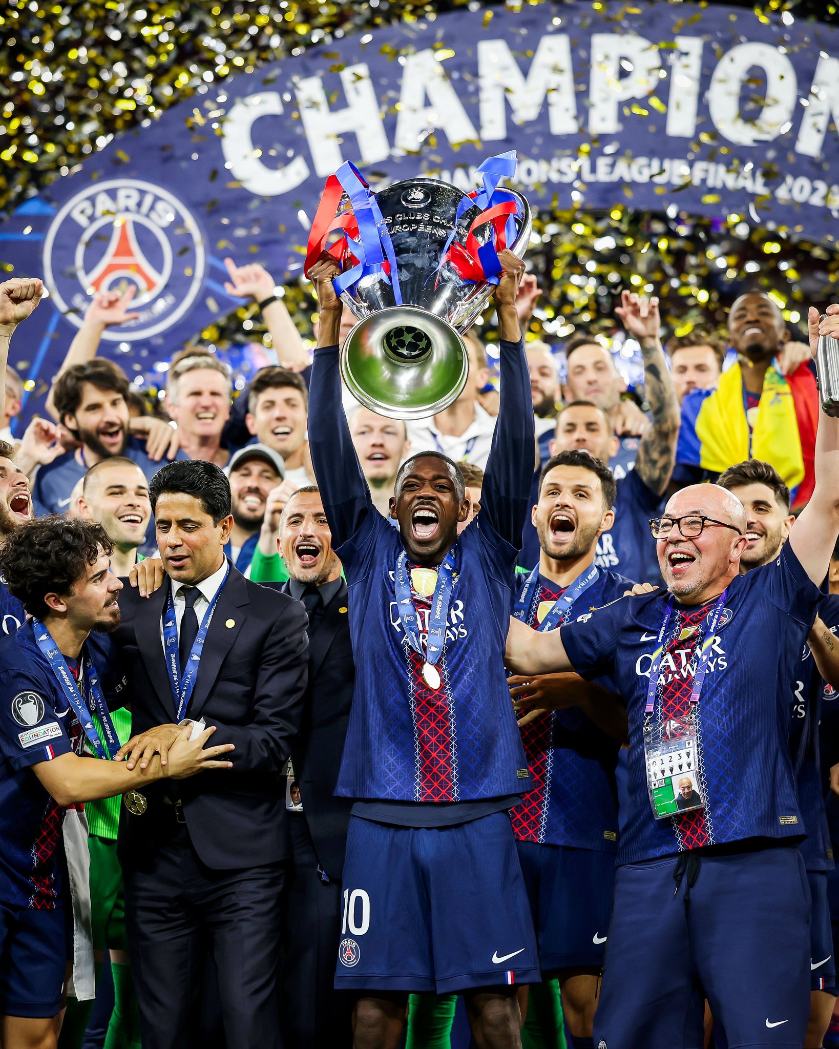 PSG have won the UEFA title for the second straight time