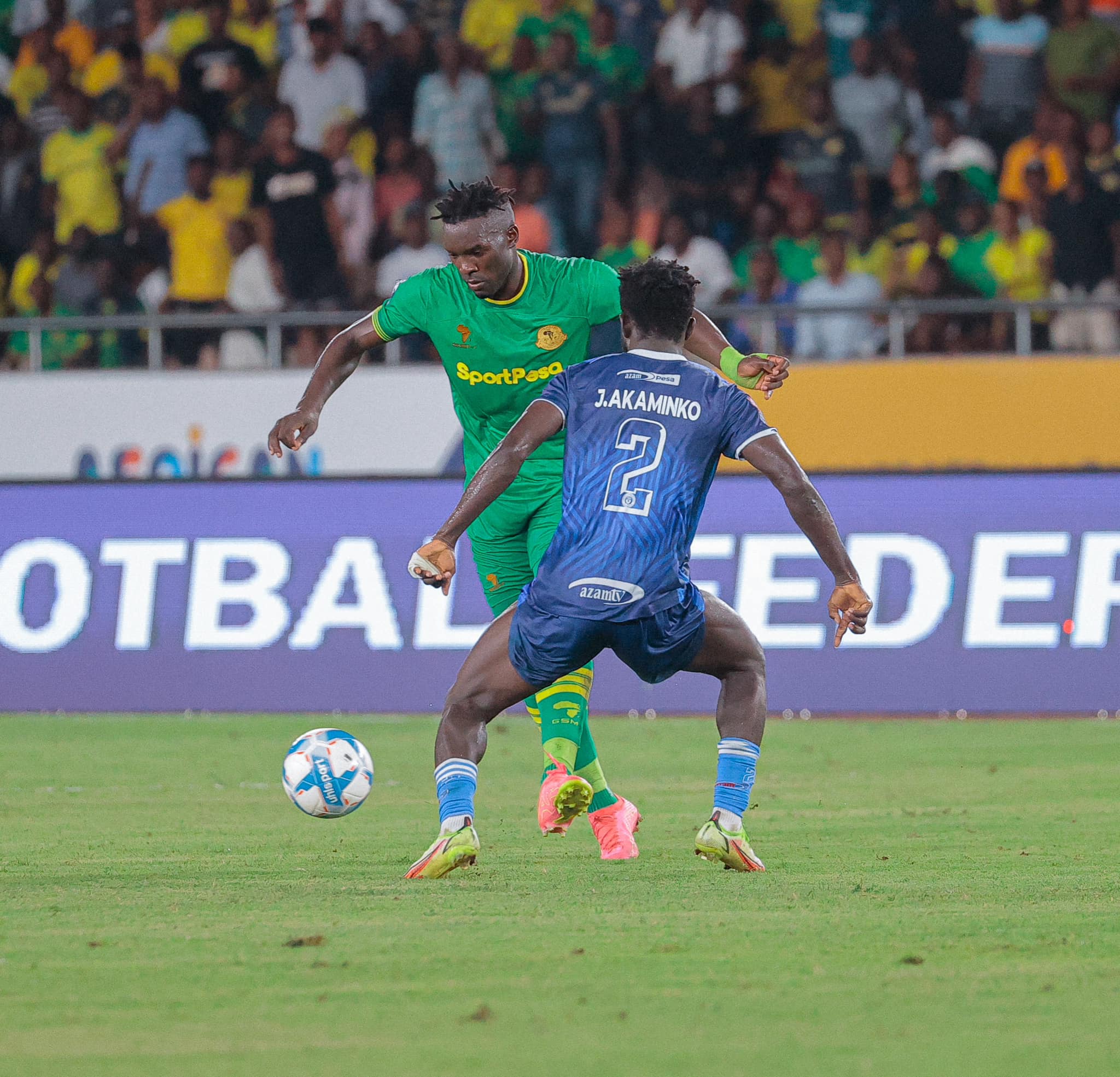 Yanga vs Azam Fc at Azam Complex