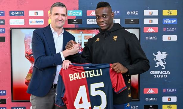 Balotelli joins Genoa