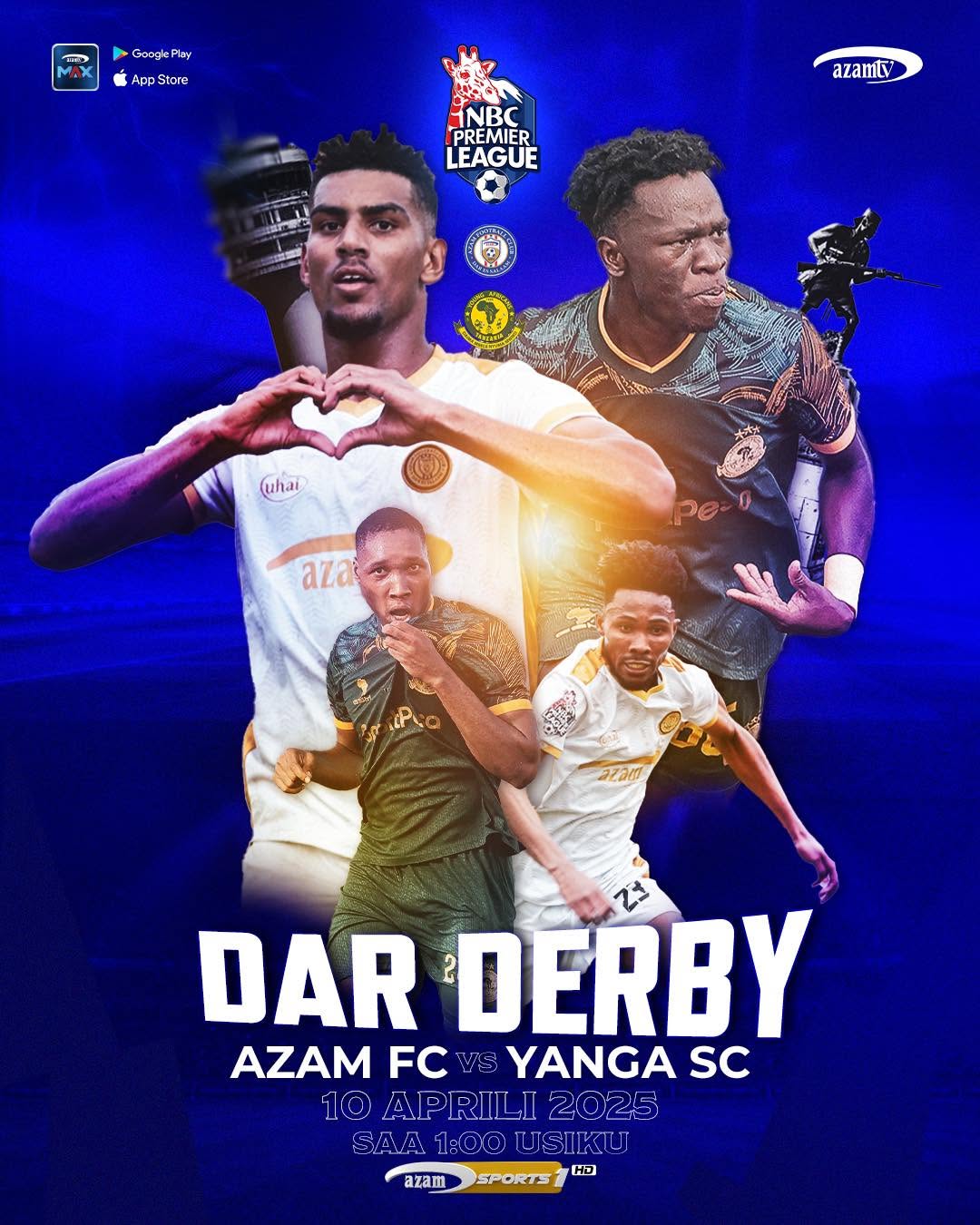 Azam FC vs Yanga SC – NBC Premier League Clash Today