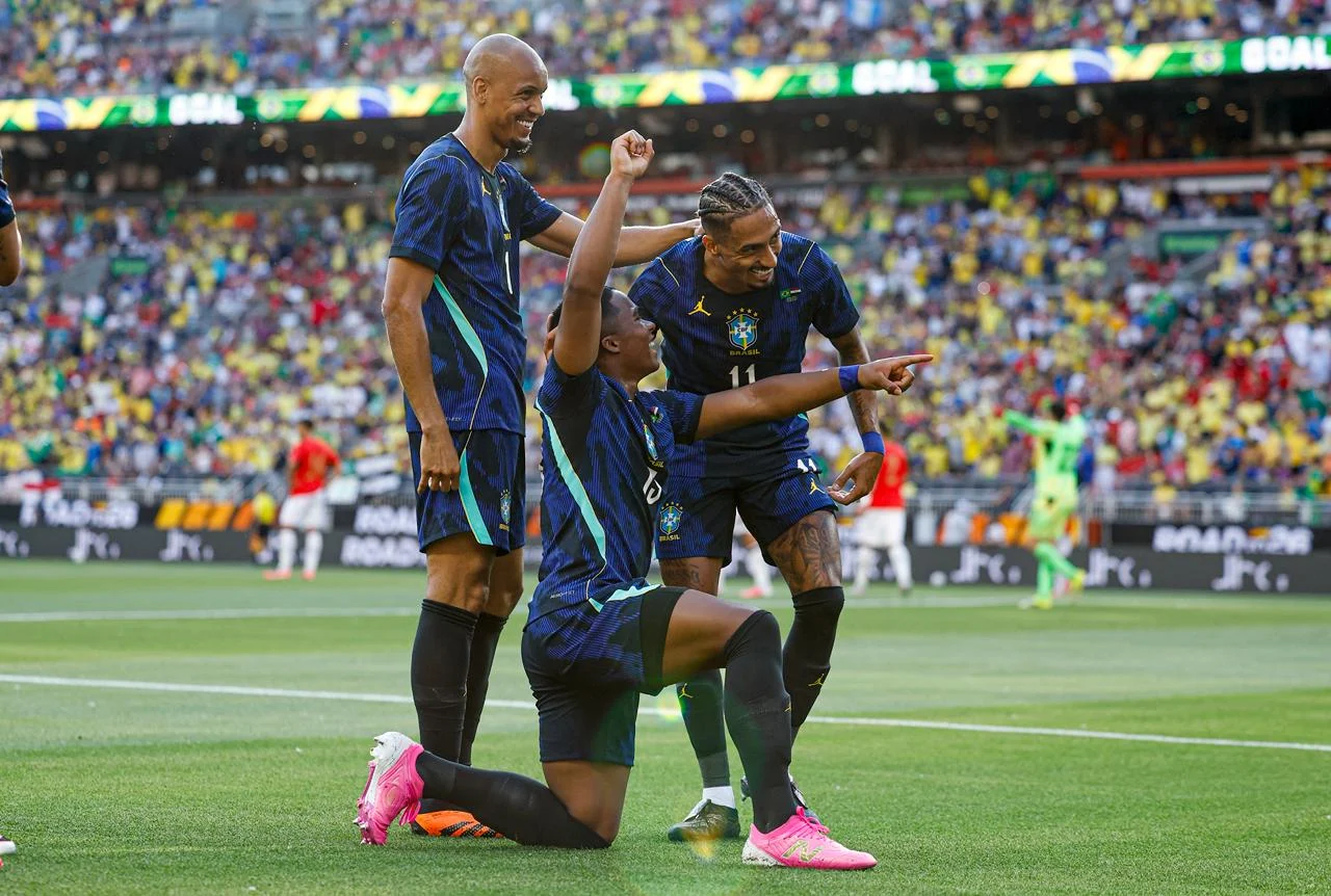 Brazil yaichapa Misri 2-1 katika mechi kali Marekani