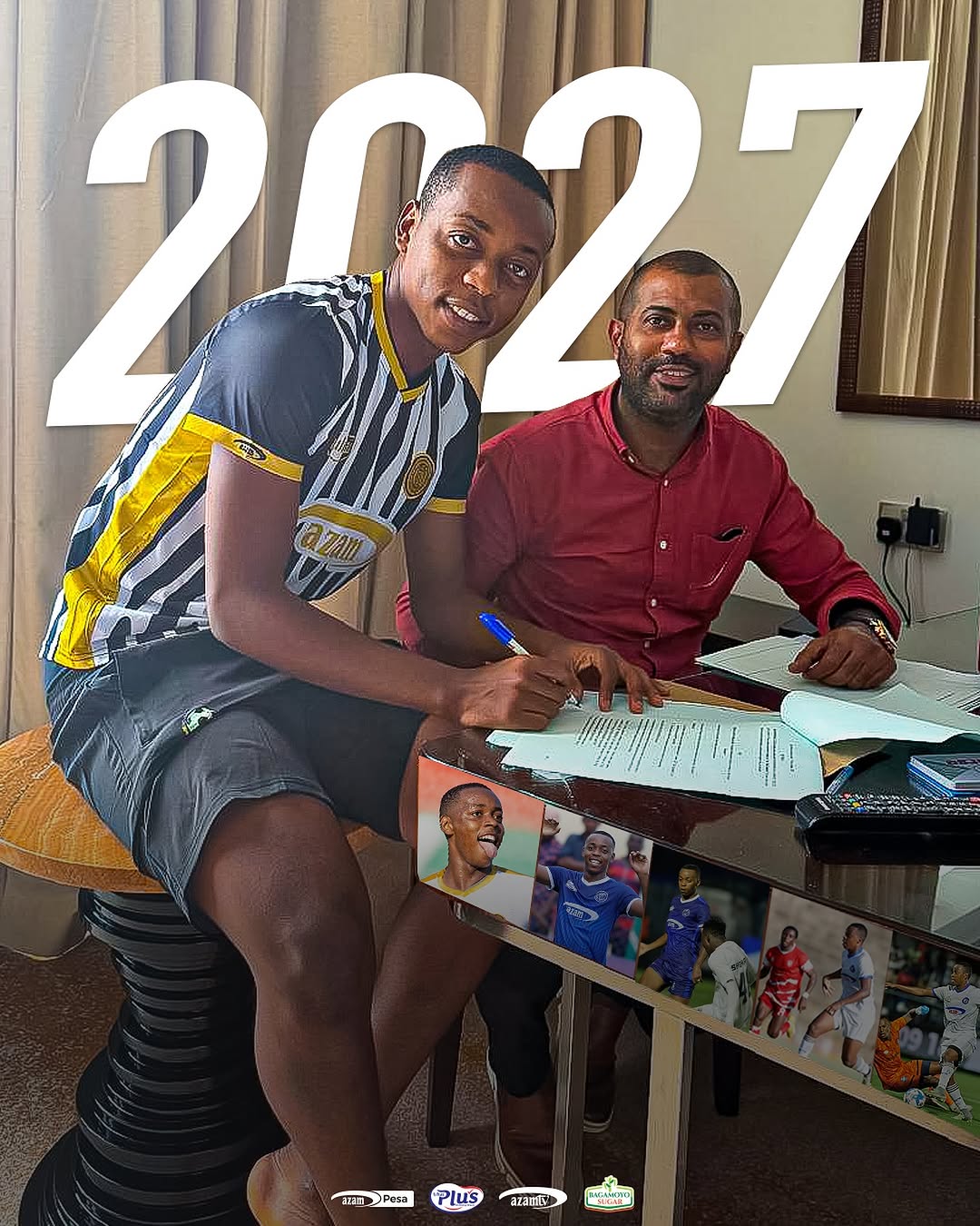Feisal Extends Azam FC Stay Until 2027, Ending Simba Transfer Rumors
