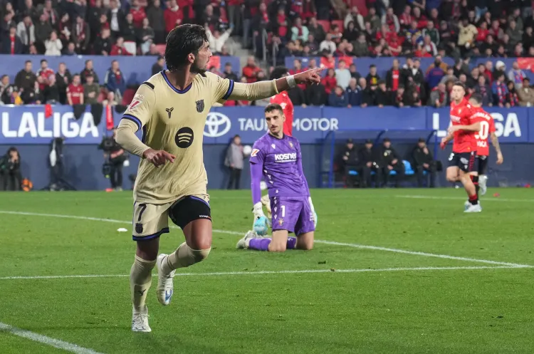 Barcelona Edge Osasuna to Move Closer to La Liga Title