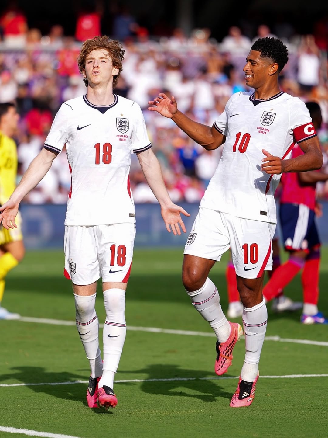 England Beat Costa Rica 3-0 to Complete World Cup Preparations in Style