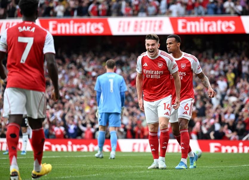 Arsenal yaongeza gap la pointi kileleni baada ya ushindi dhidi ya Fulham