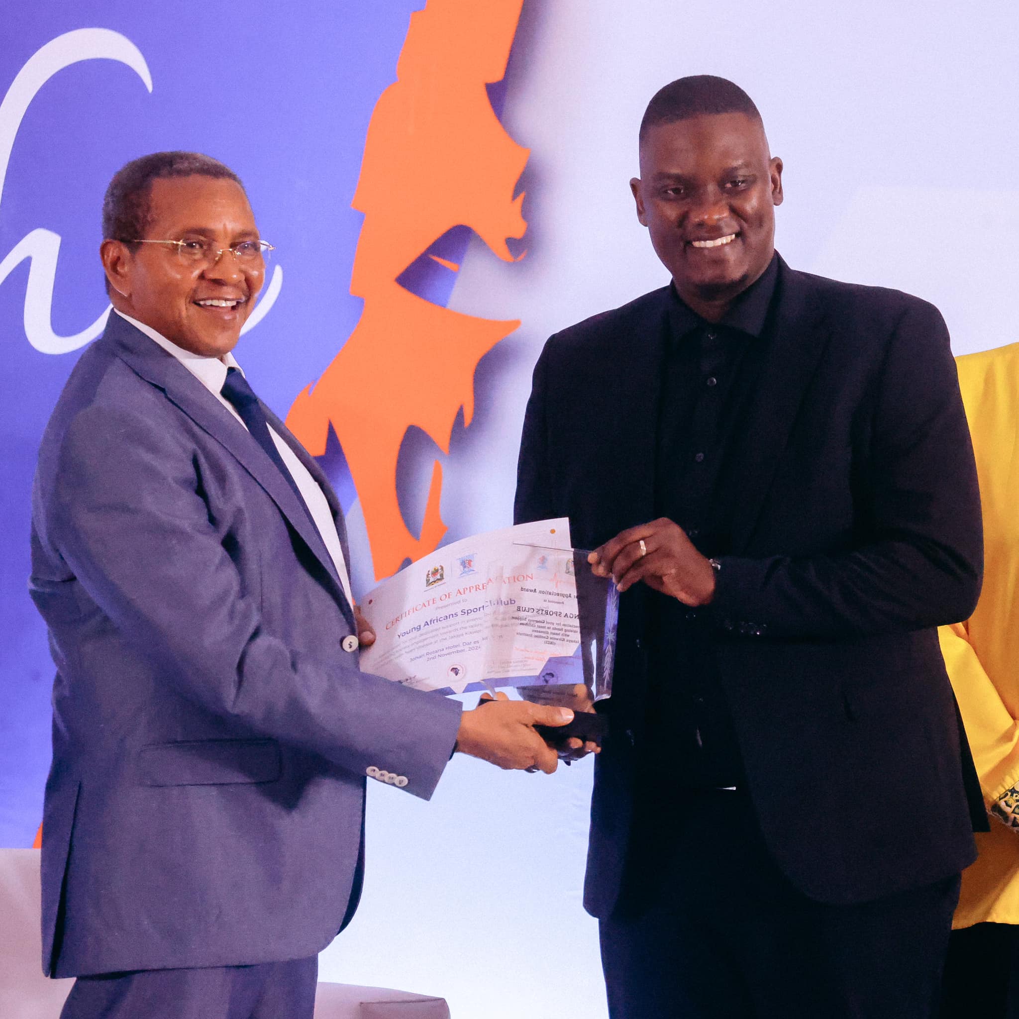 Yanga awarded by JKCI