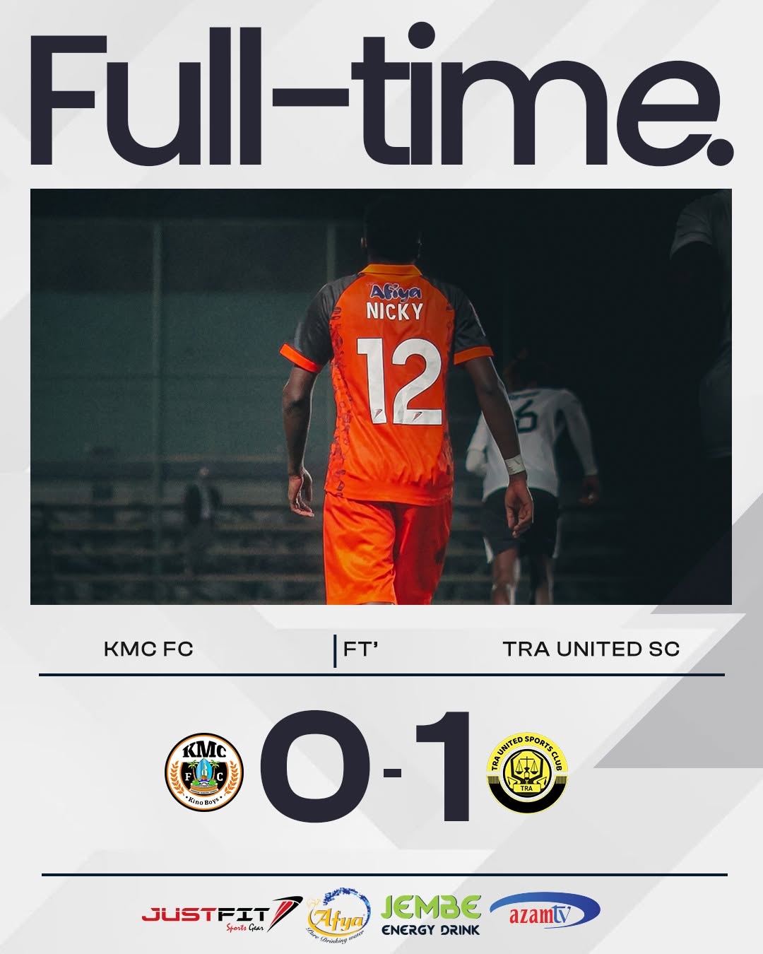 KMC Officially Relegated from NBC Premier League After Defeat
