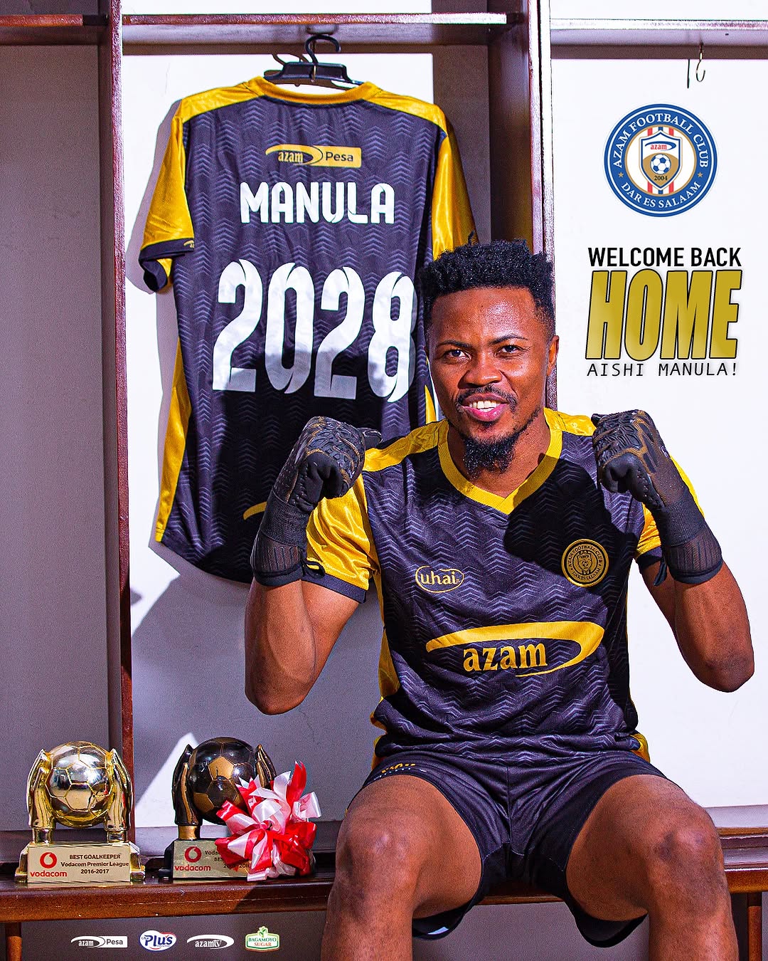 Manula joins Azam Fc
