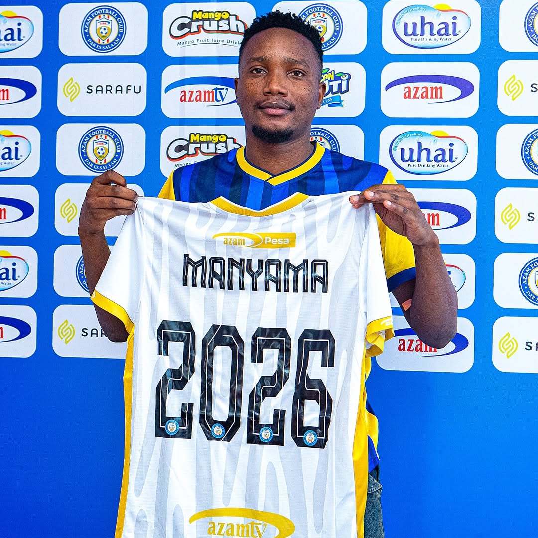 Azam FC Re-Signs Edward Manyama on One-Year Deal