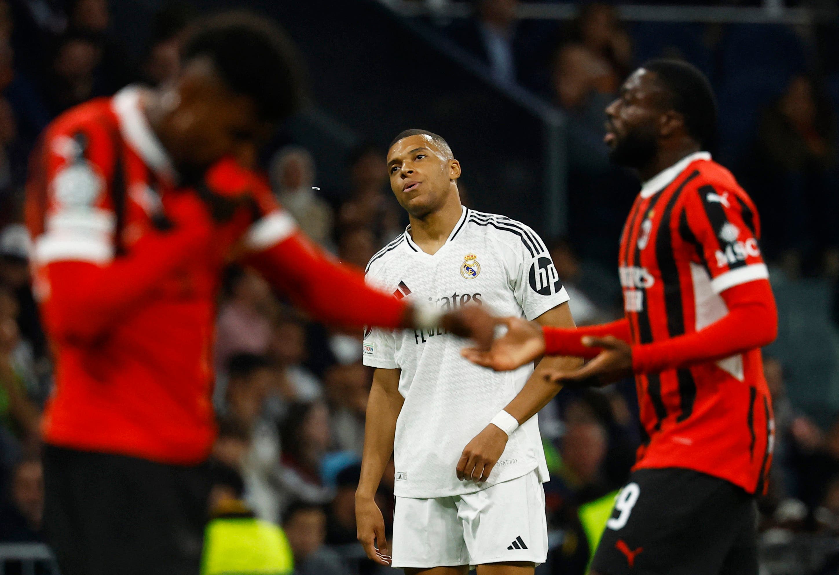 Mbappe not happy to play as a no 9