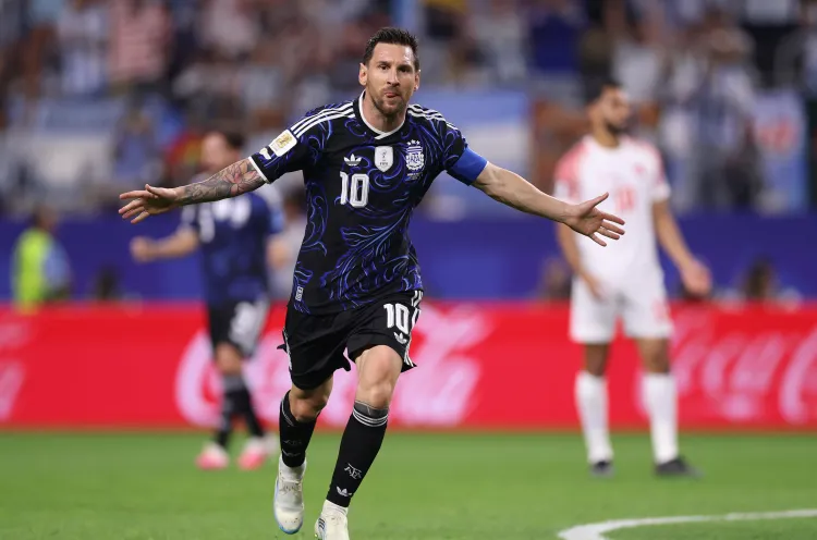 Messi Scores as Argentina Beat Jordan 3-1 to Extend Perfect World Cup Run