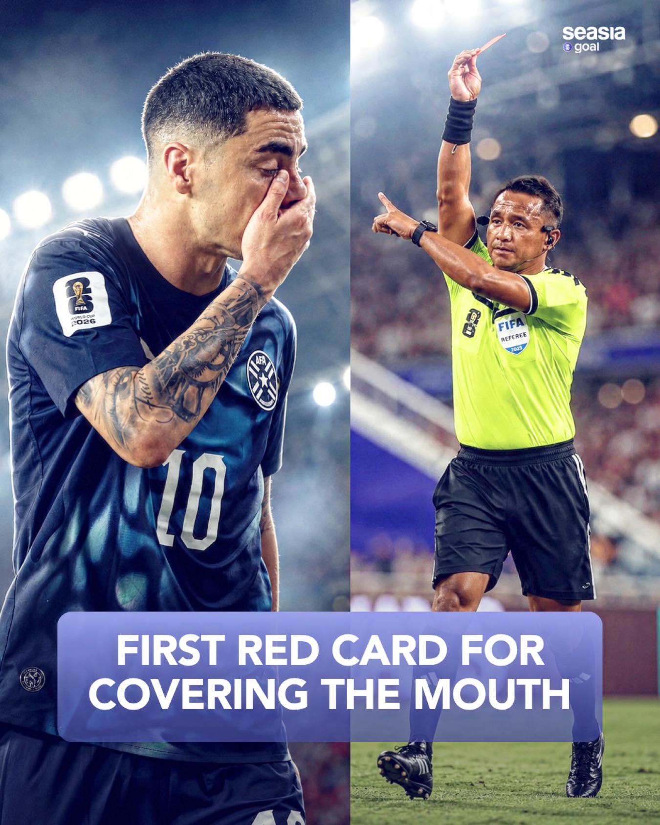 Almiron Red Card Incident Highlights Controversial New FIFA Rule as Paraguay Beat Turkey