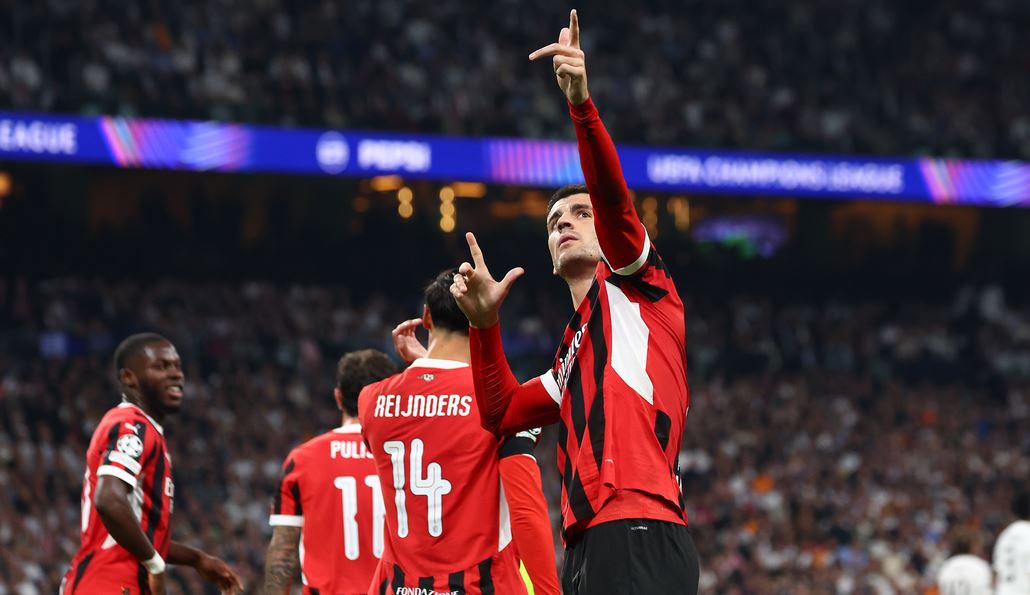 FT : Real Madrid 1-3 AC Milan, UEFA CL