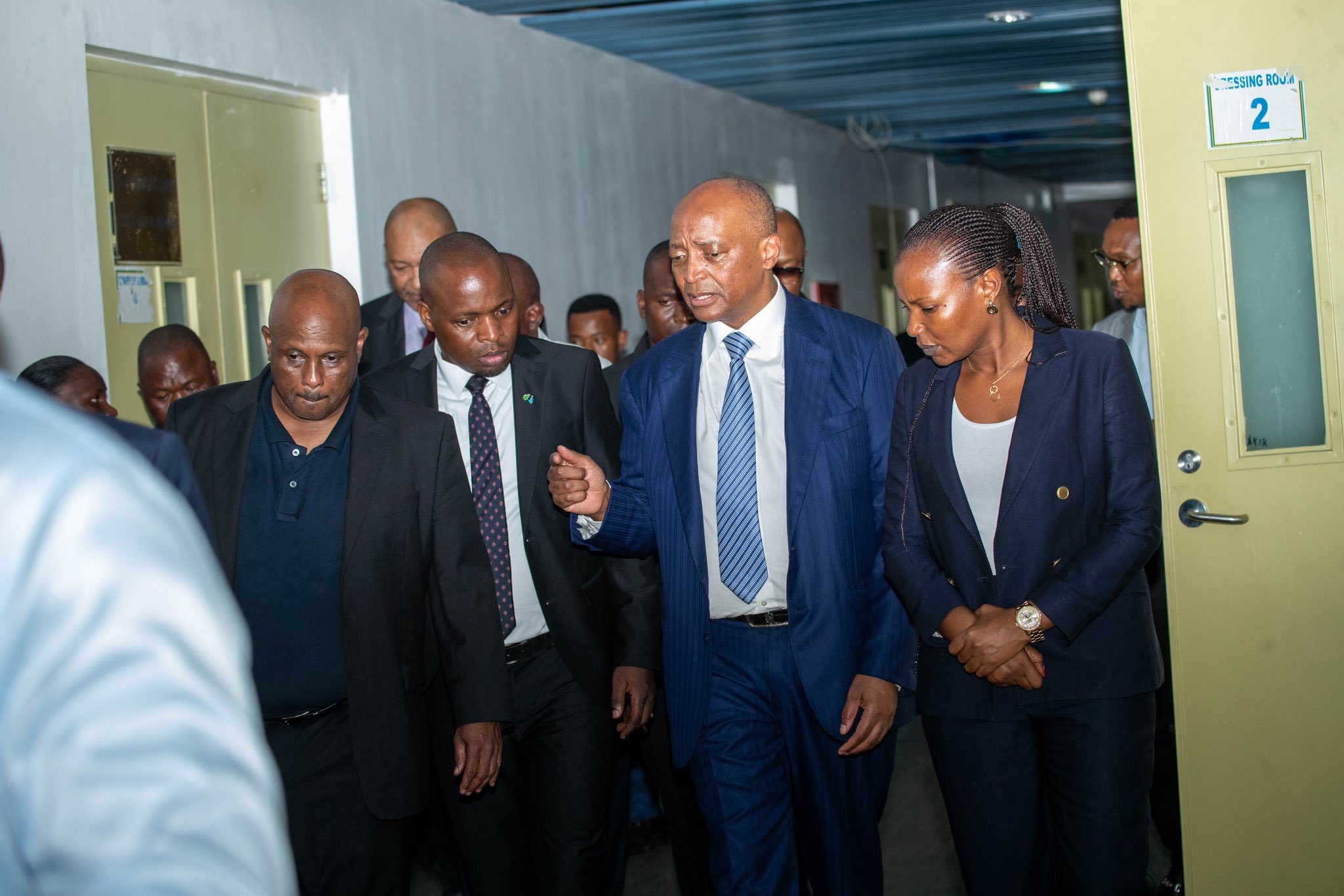 Motspe visit Benjamin Mkapa Stadium