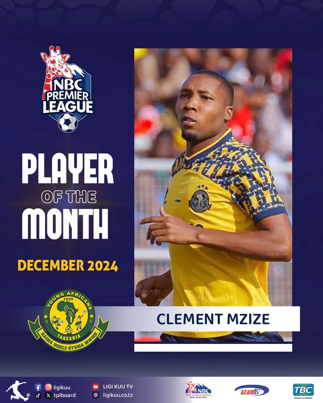 Mzize, Ramovic won Premier League awards in December 2024