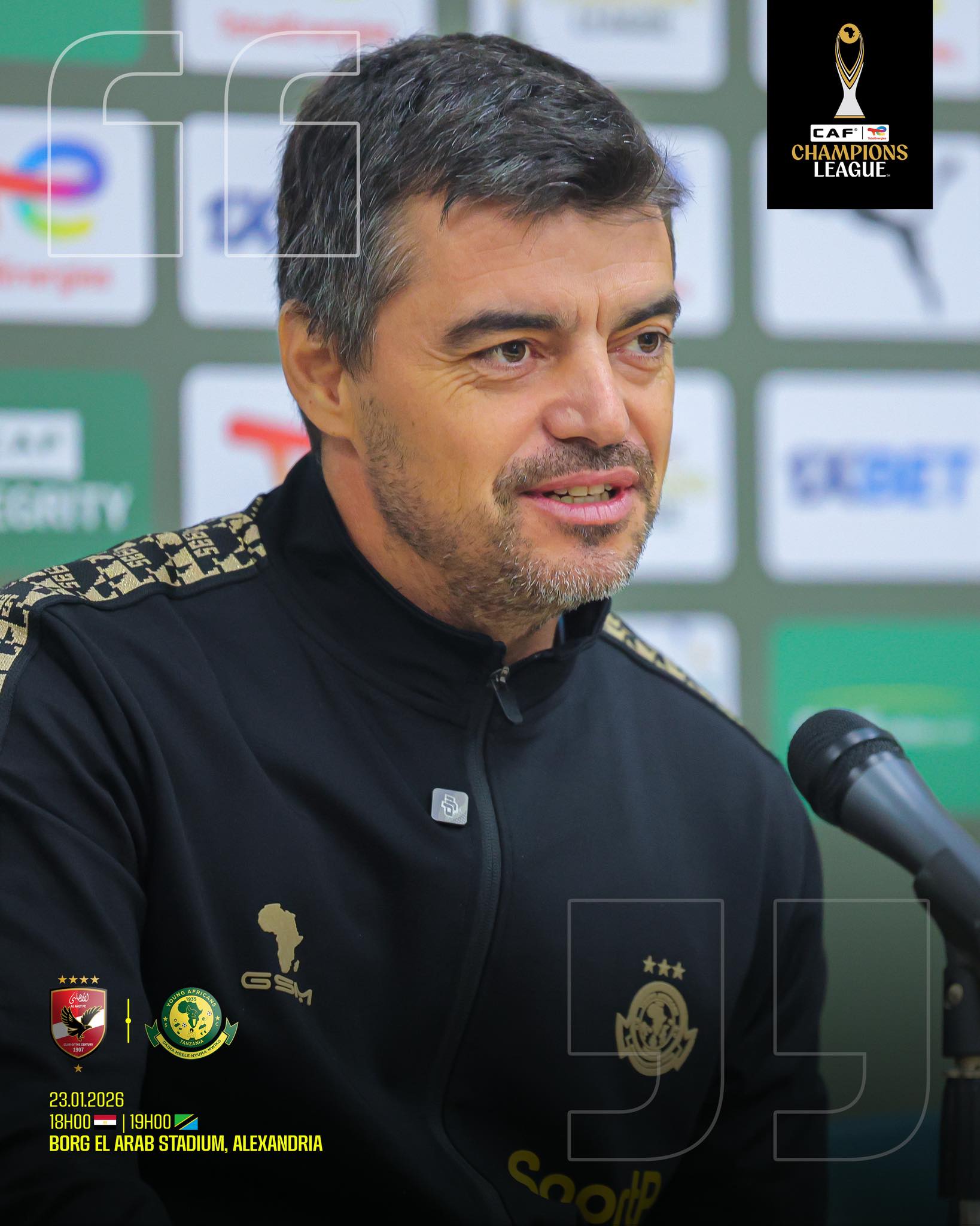 Pedro Goncalves: We Respect Al Ahly, But We Are Not Afraid