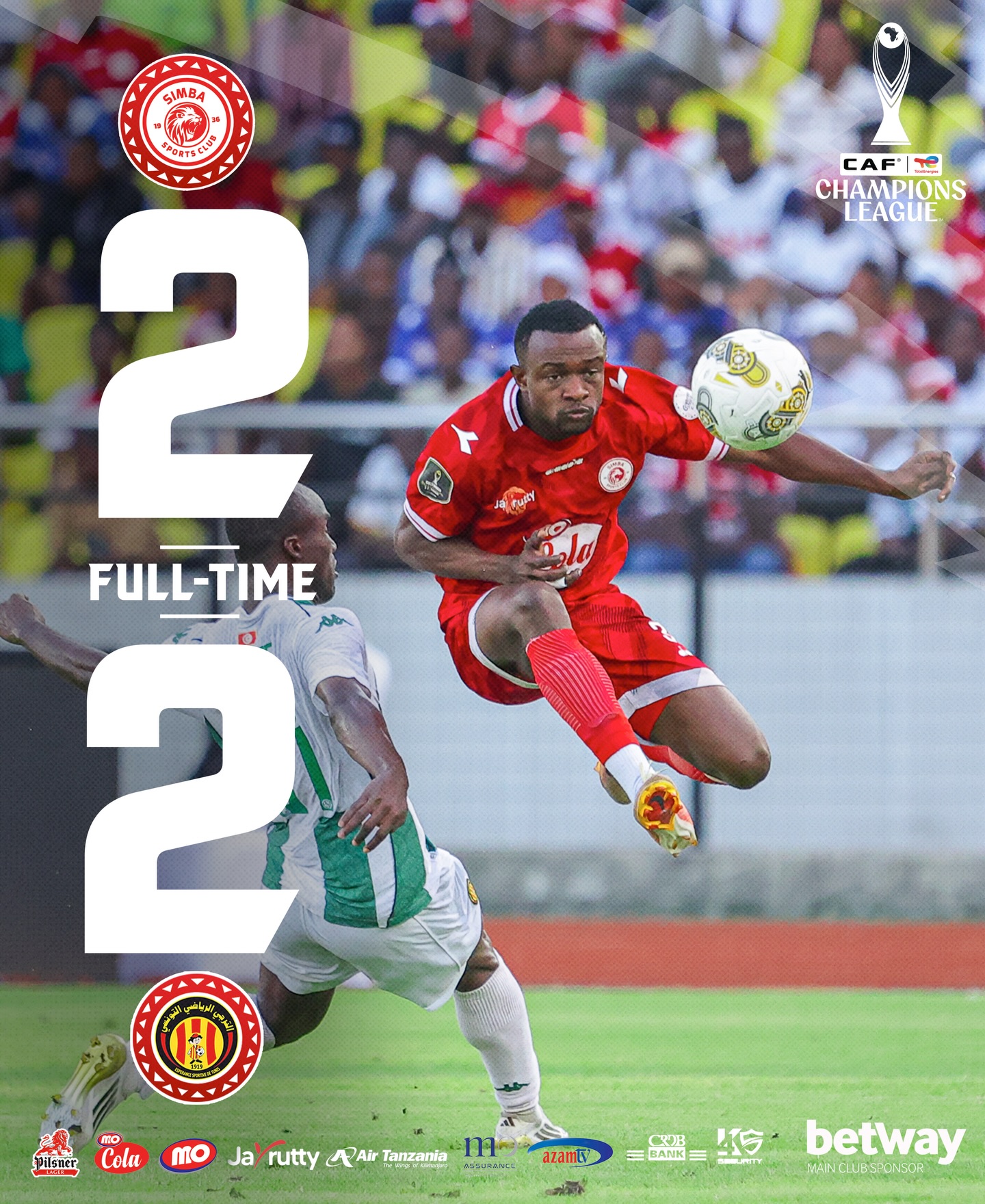 Highlights : Simba 2-2 Esperance, CAFCL