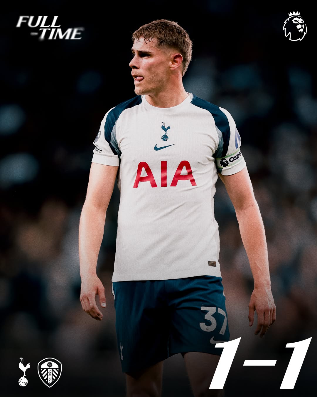 Spurs yaongeza hofu ya kushuka daraja baada ya sare dhidi ya Leeds