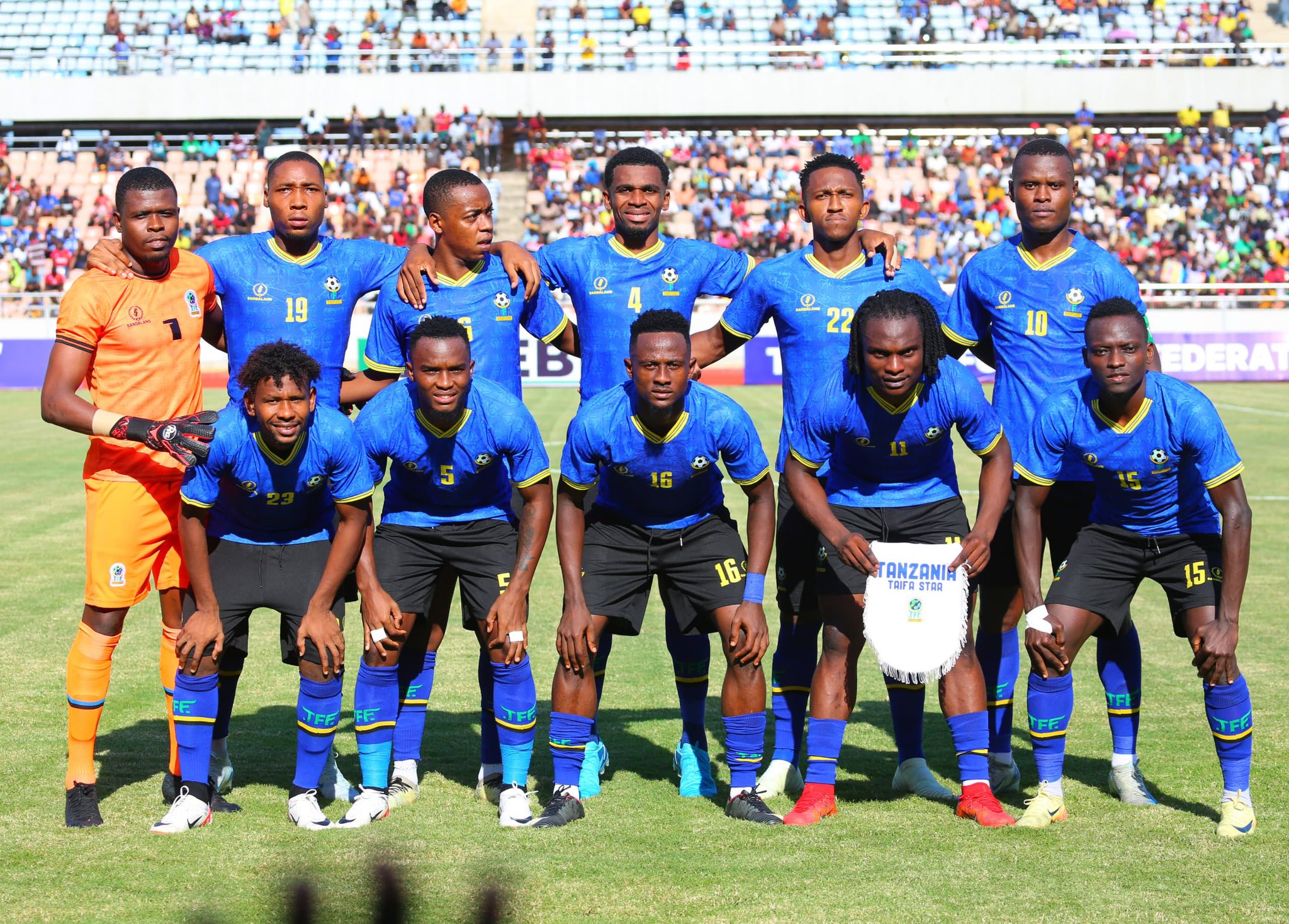 Lineup : Ethiopia vs Tanzania
