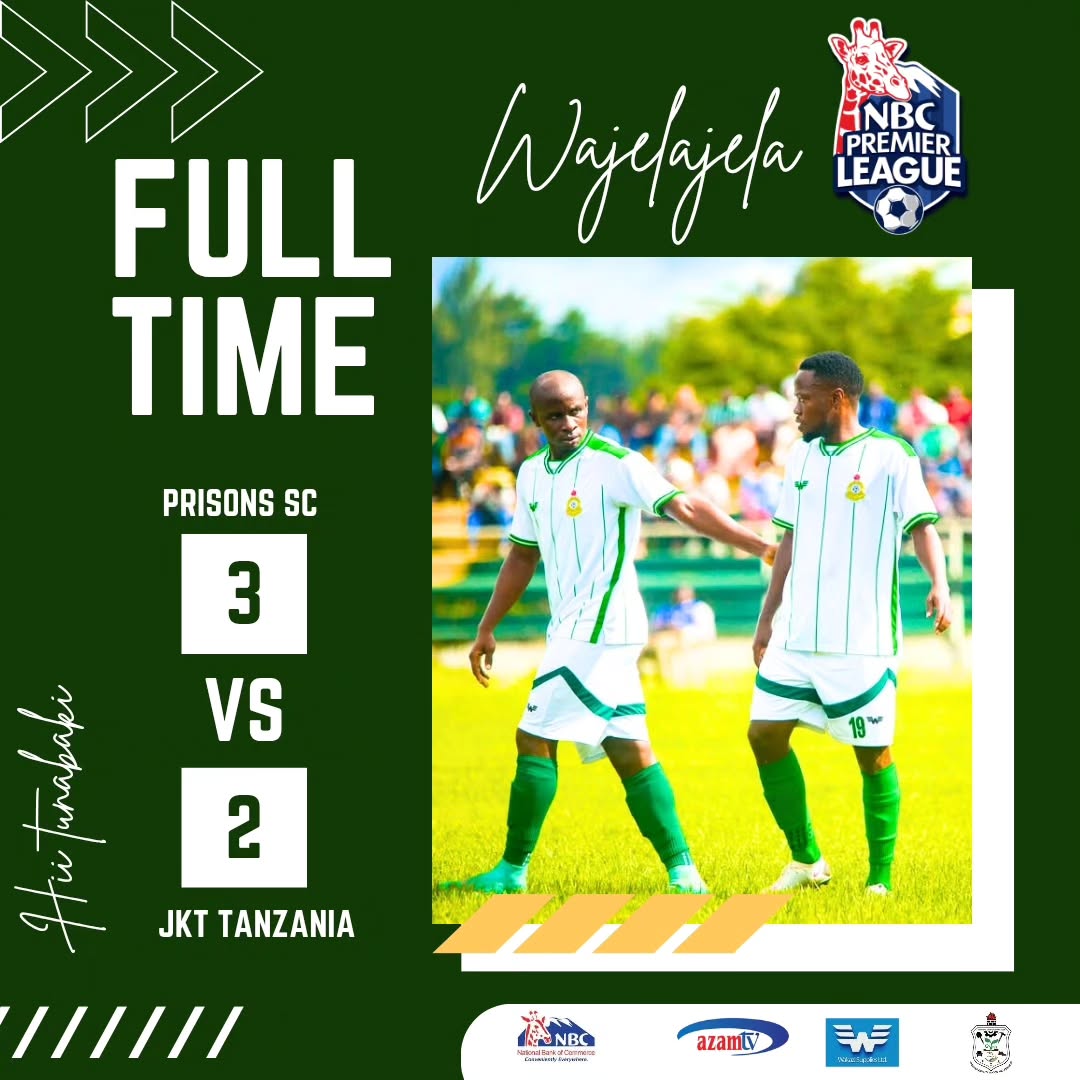 Prisons beat JKT Tanzania 3-2 at Sokoine Stadium
