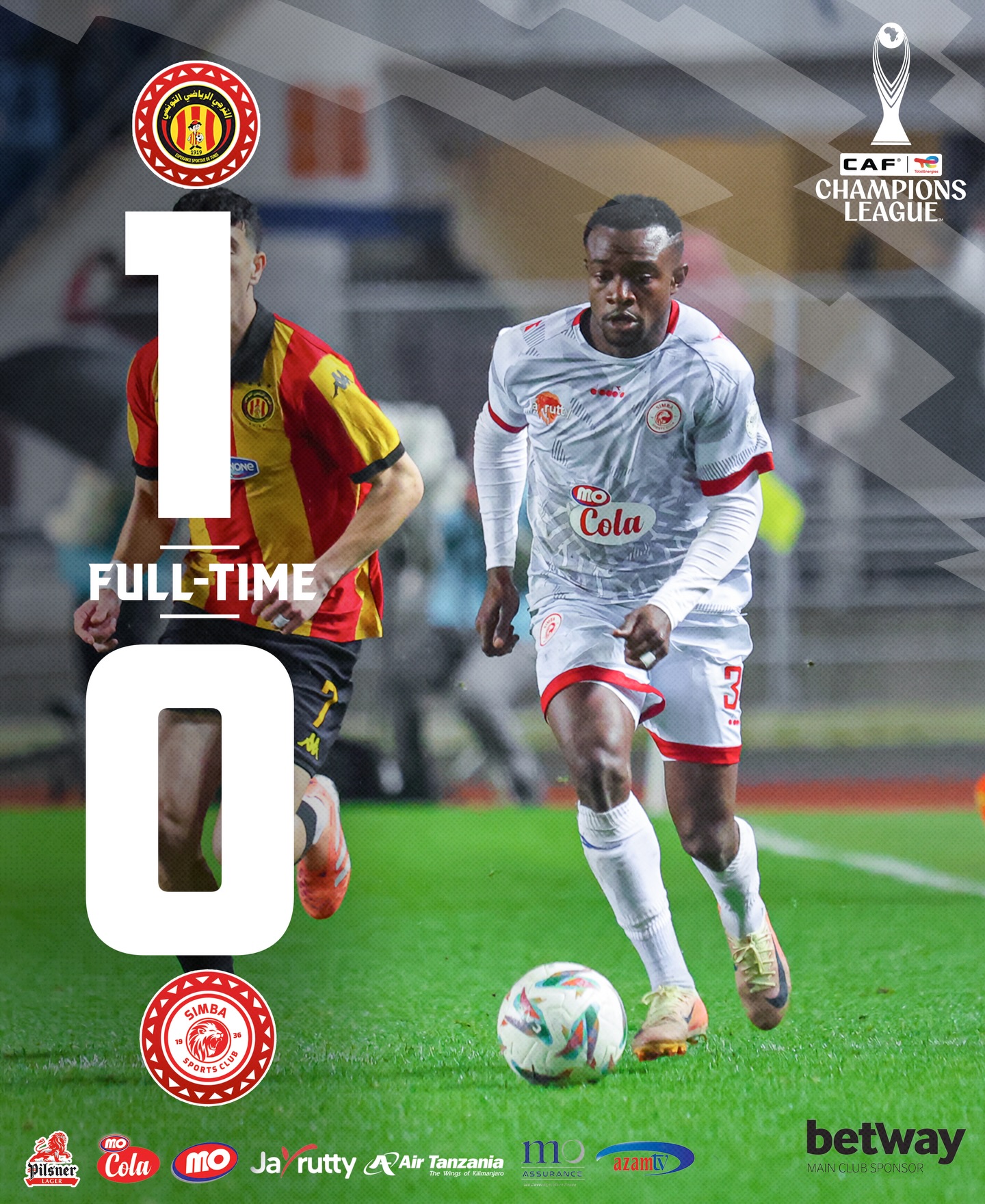 Highlights: Esperance 1-0 Simba, CAFCL