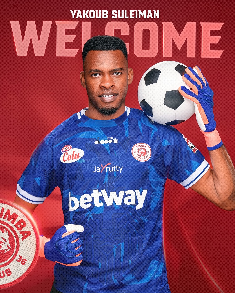 Simba Sign Taifa Stars Goalkeeper Yacoub Suleiman from JKT Tanzania